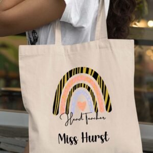 Head Teacher Custom Tote Bag