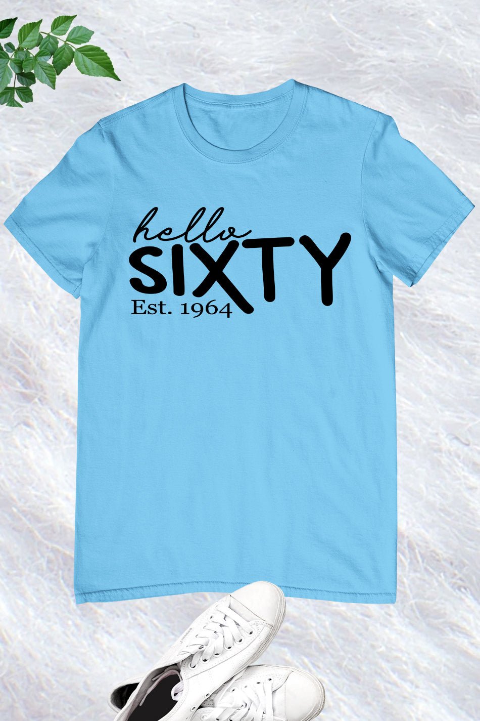 Hello Sixty Est 1964 Birthday Shirt