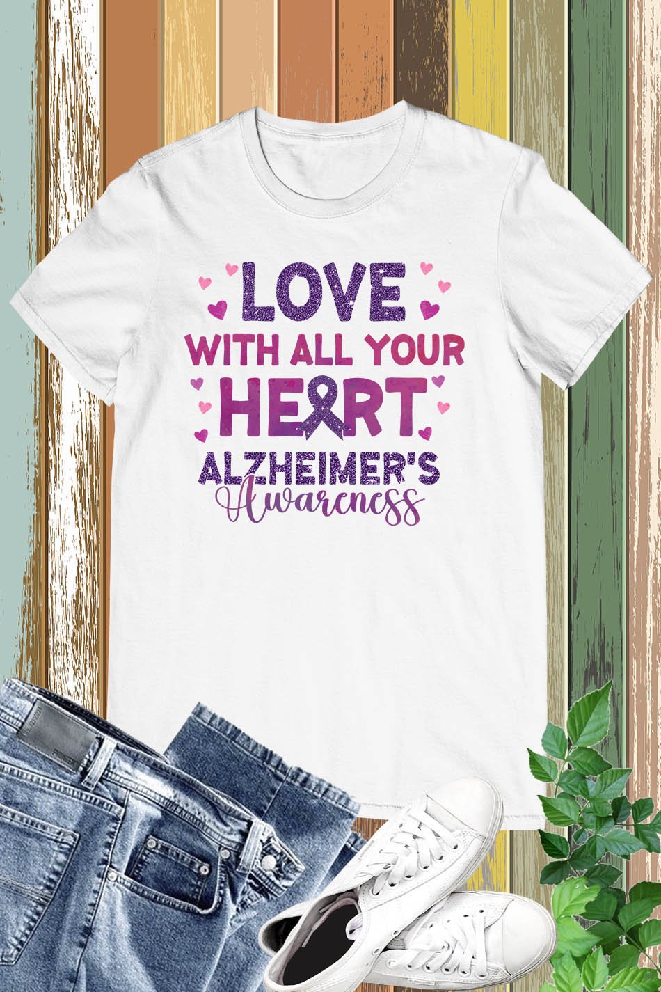 ove With All Your Heart Dementia Activity Shirts
