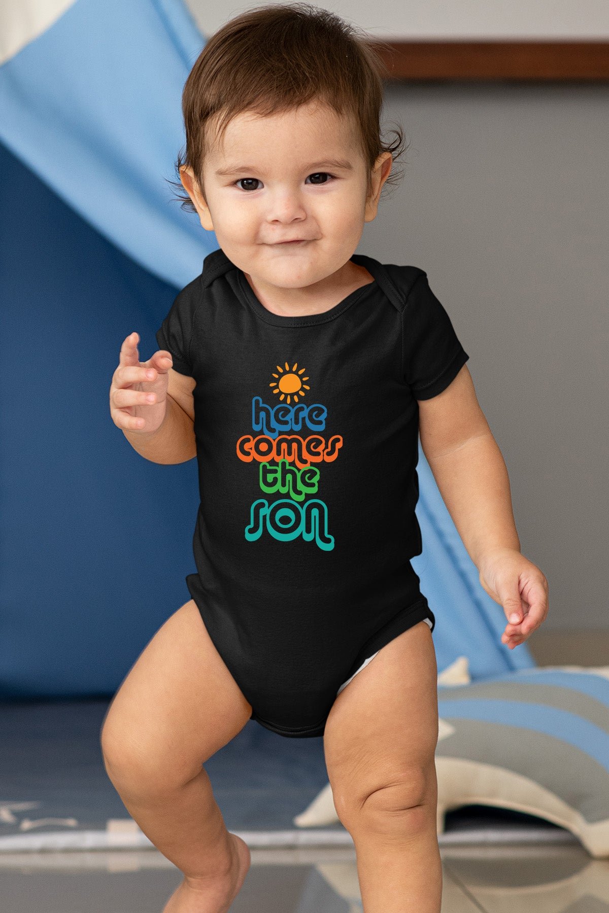 Here Comes The Son Baby Bodysuit - Image 3