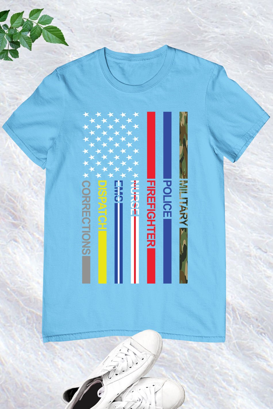 First Responder Tees US Hero Flag T-shirt