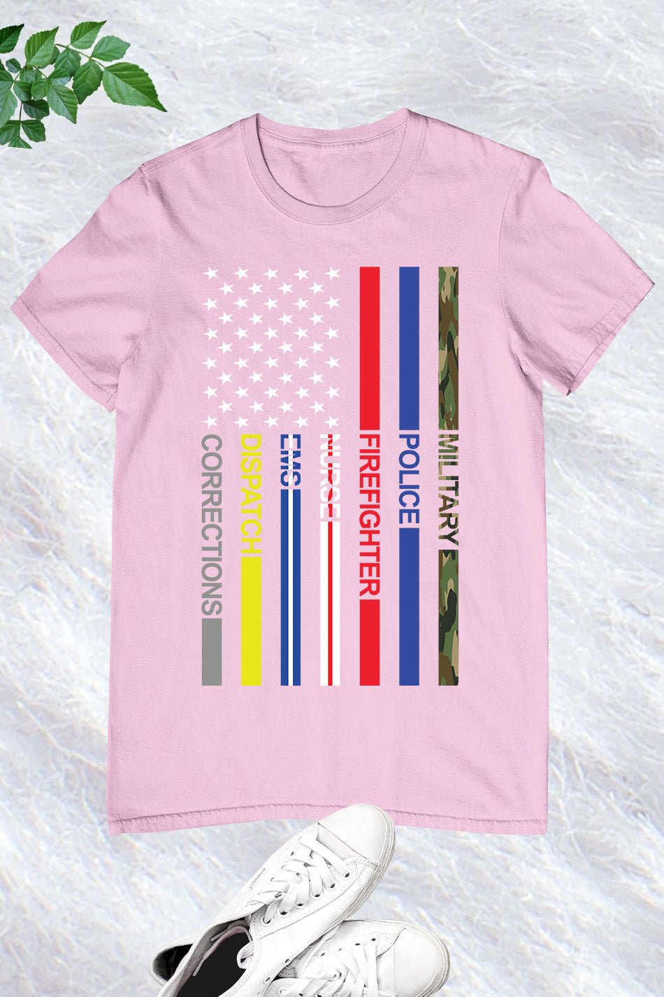 First Responder Tees US Hero Flag T-shirt