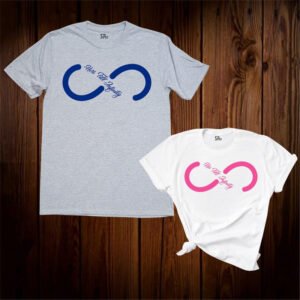 His and Hers Till Infinity Love Couple T Shirt