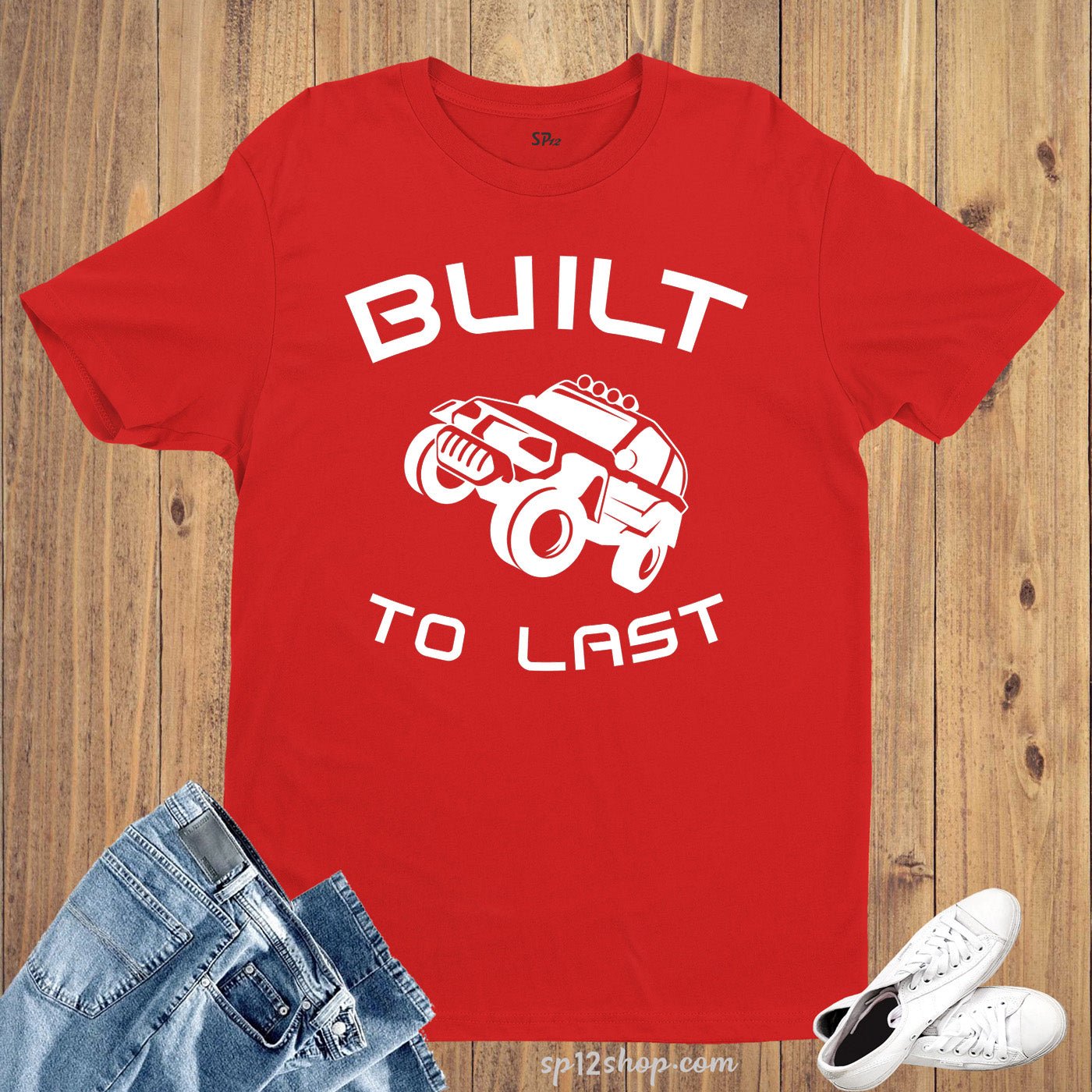 Hobby T Shirt Built To Last Car Drivers Racing