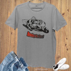 Hobby T shirt Burning The Road Motorcycle Cyclist