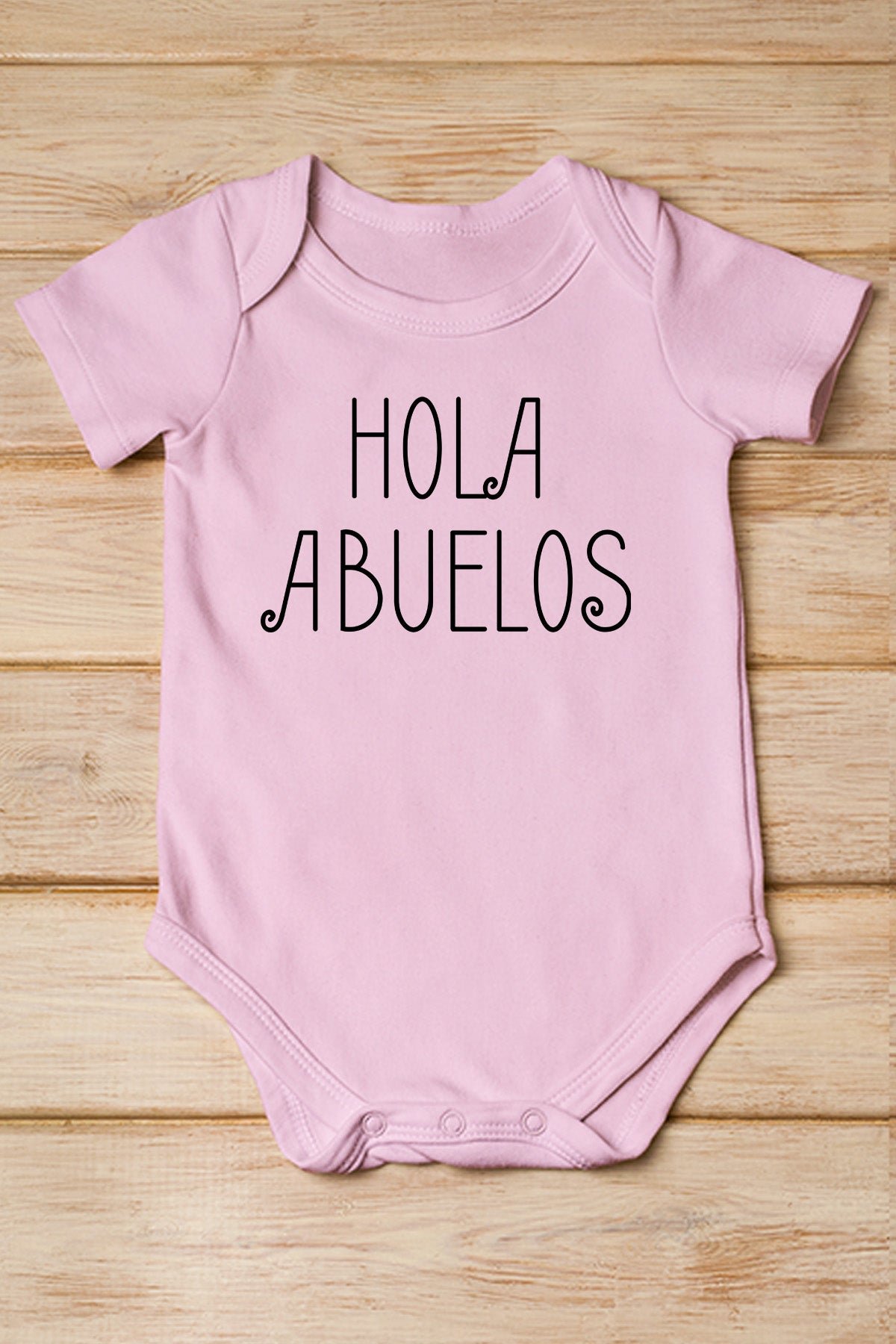 Hola Abuelos Baby Bodysuit - Image 4