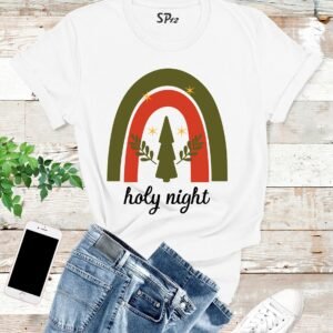 Holy Night Christmas T Shirt