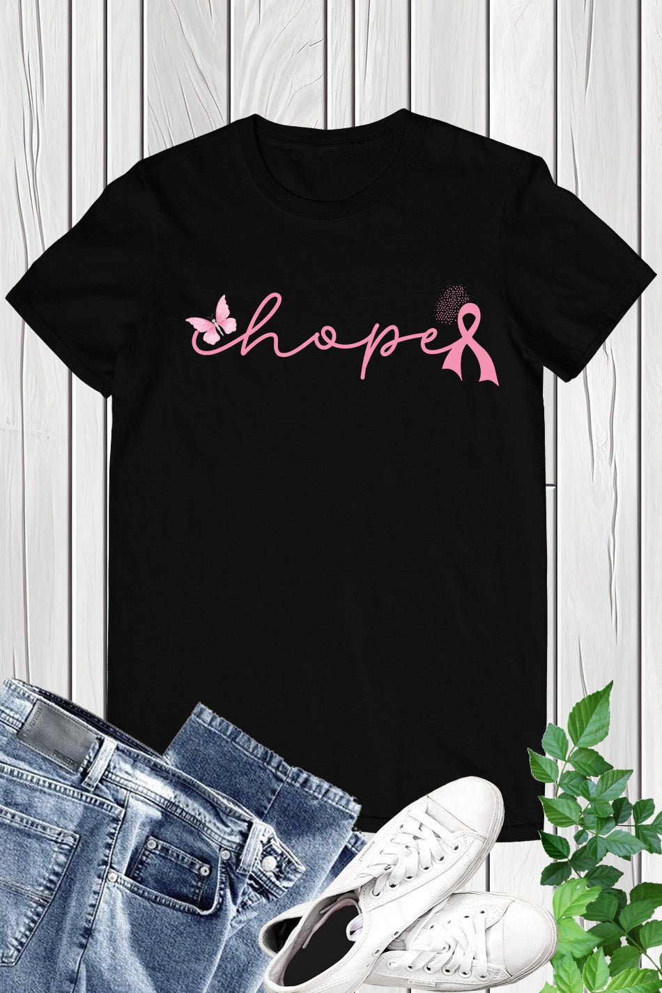Breast Cancer Ribbon Wonder Women Hope shirt