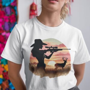 Women Hunting Deer Shirt