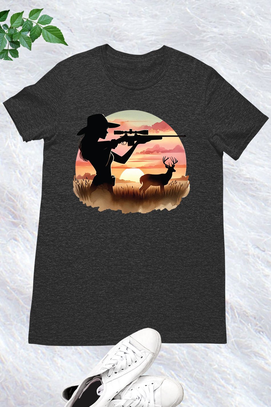 Women Hunting Deer Shirt - Image 5