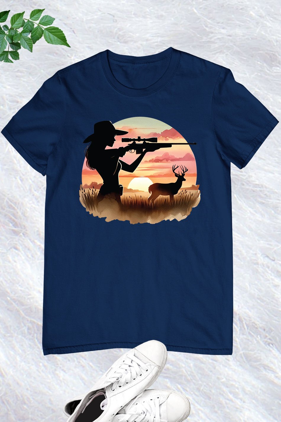 Women Hunting Deer Shirt - Image 7