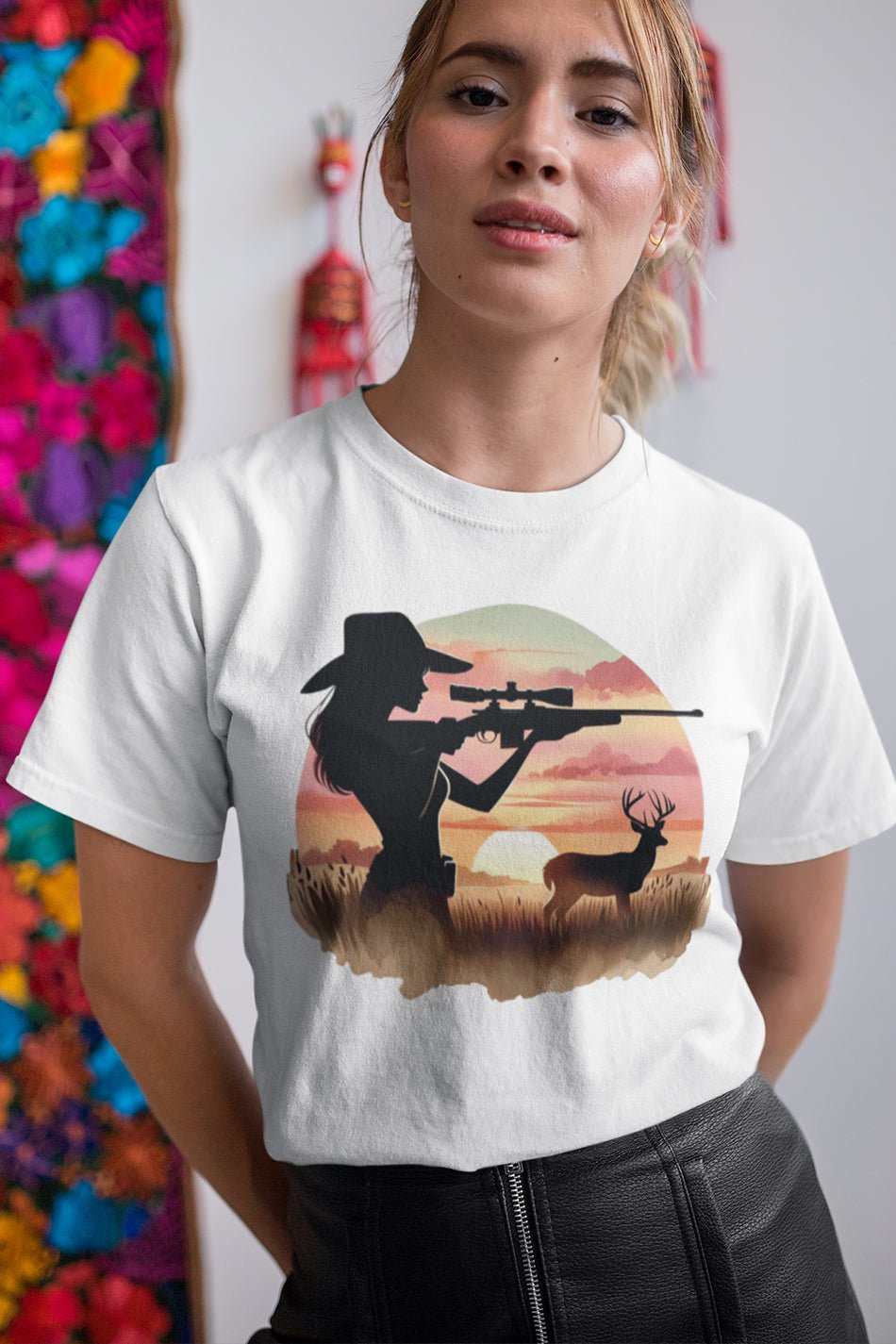 Women Hunting Deer Shirt