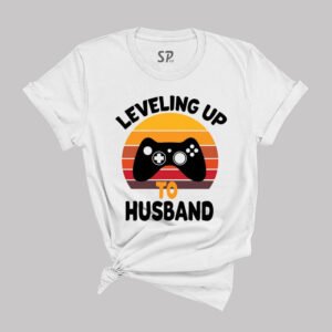 Husband T Shirt leveling Up To Husband tshirt Boyfriend Gift tee