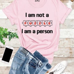 I Am Not A Puzzle Autism T Shirt