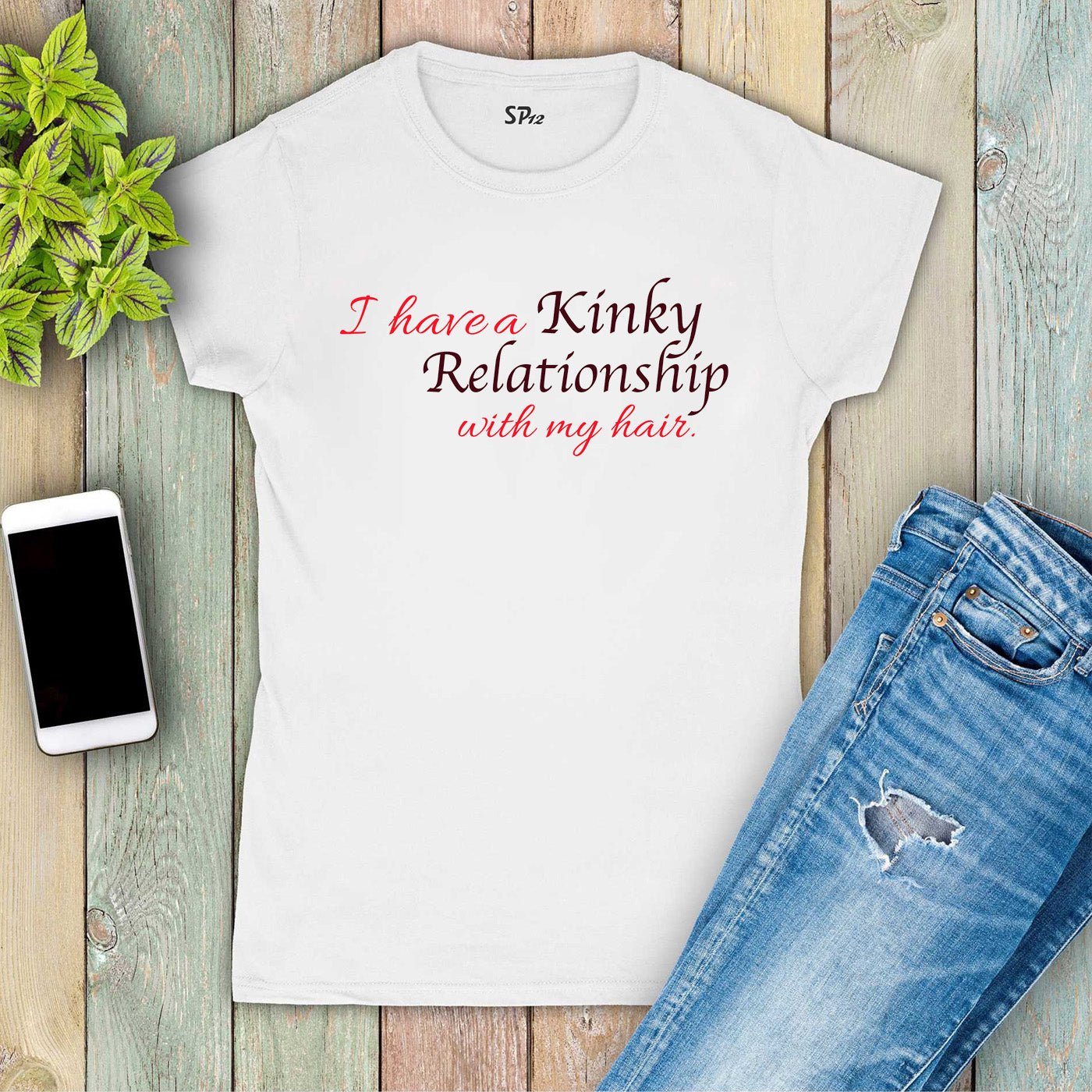 I have a few kinky hairs Women T Shirt