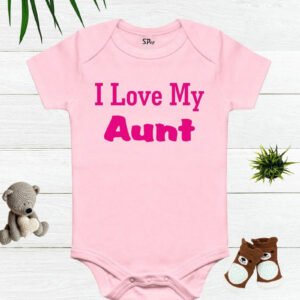 I Love My Aunt Baby Bodysuit