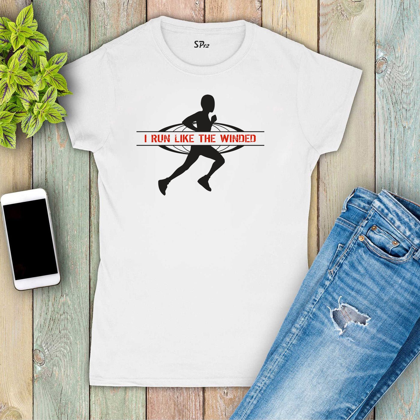I Run Like The Wine Women Running T Shirts
