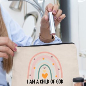I'm a Child of God Christian Makeup Bag