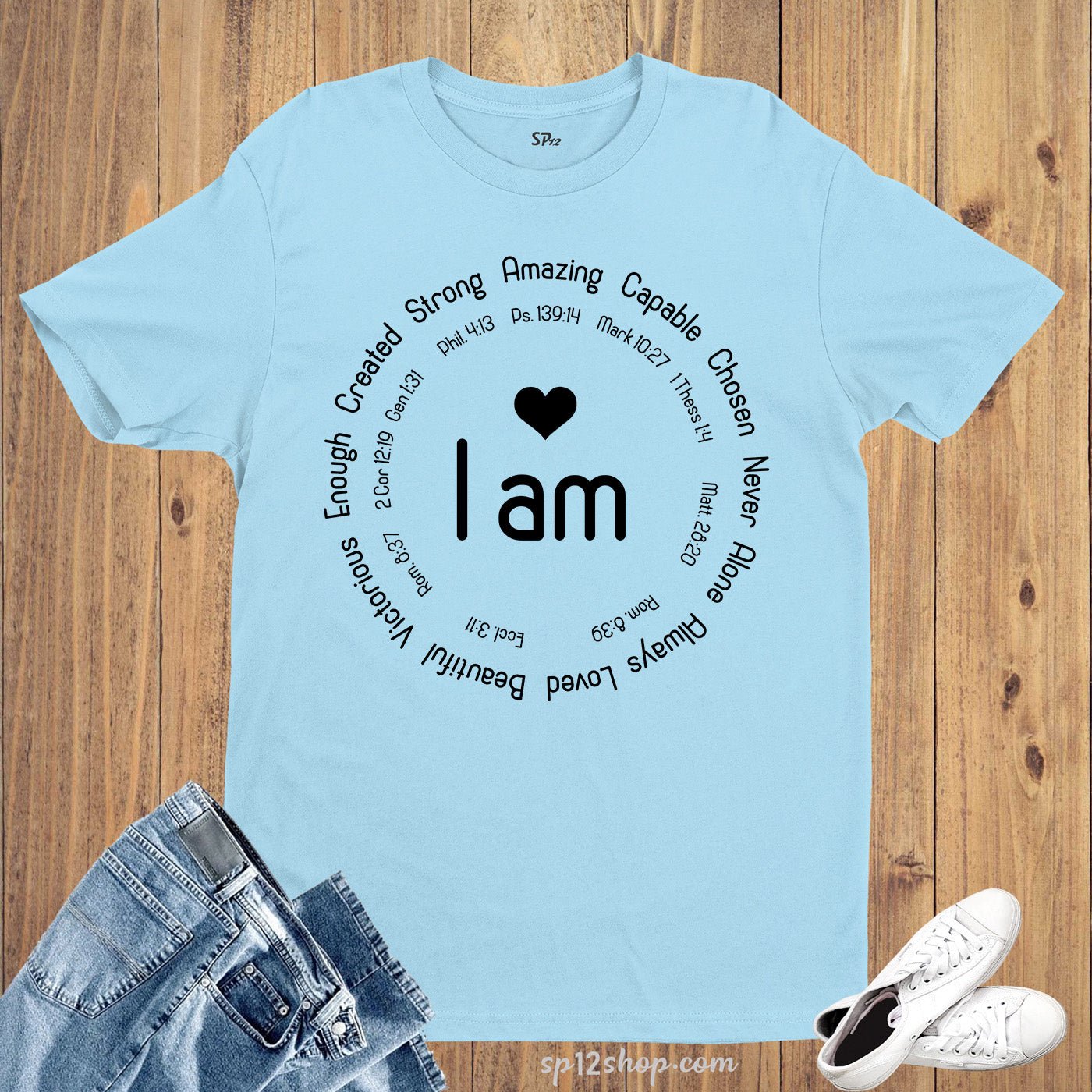 I'am Inspiration I'am Enough You Are Inspiration, Motivational T-shirt - Image 3
