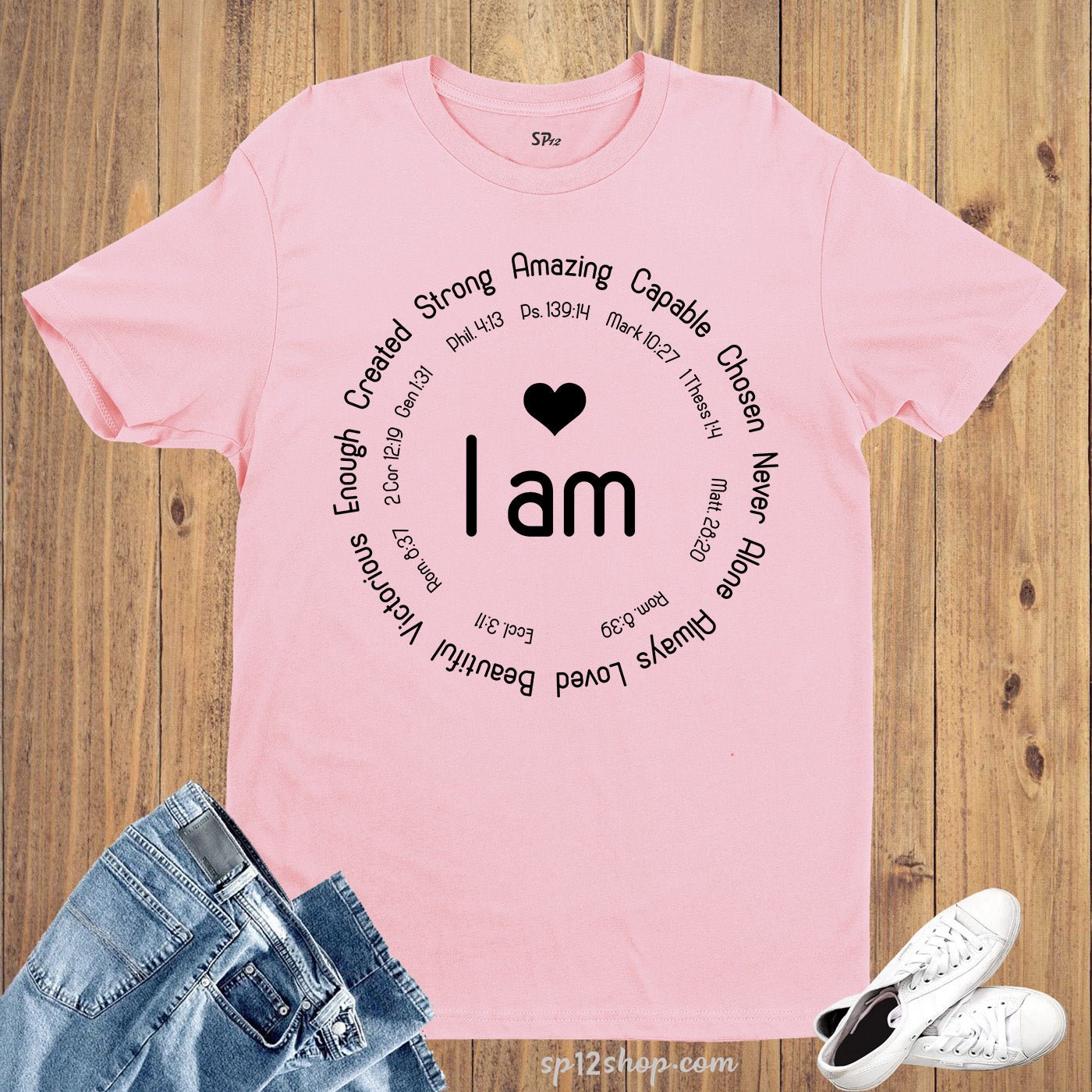 I'am Inspiration I'am Enough You Are Inspiration, Motivational T-shirt - Image 5