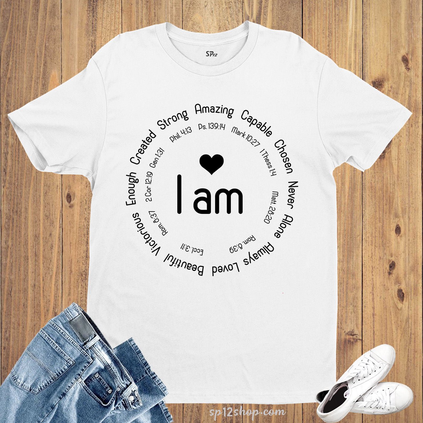 I'am Inspiration I'am Enough You Are Inspiration, Motivational T-shirt - Image 7