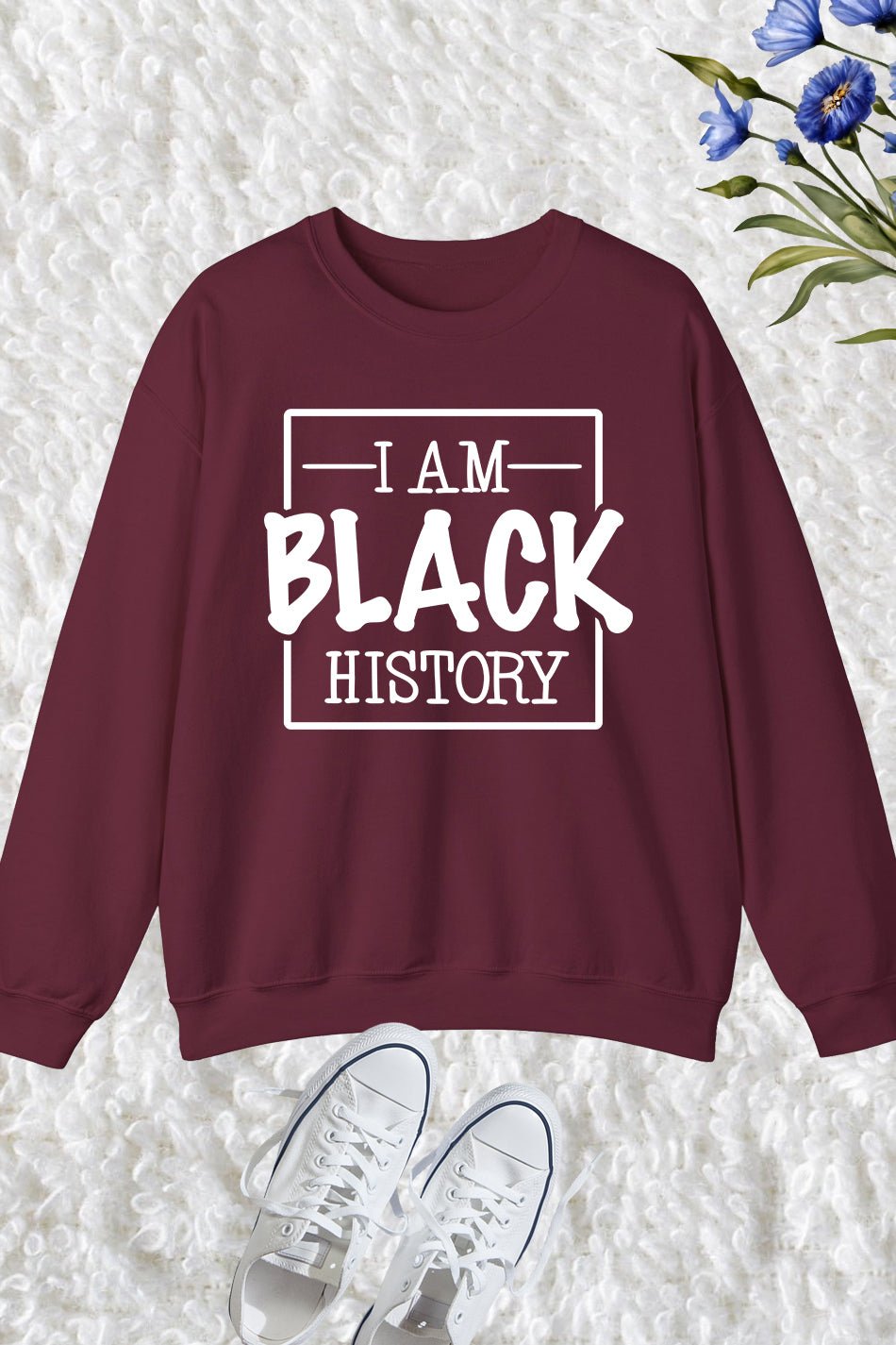 I am Black History Sweatshirt - Image 4