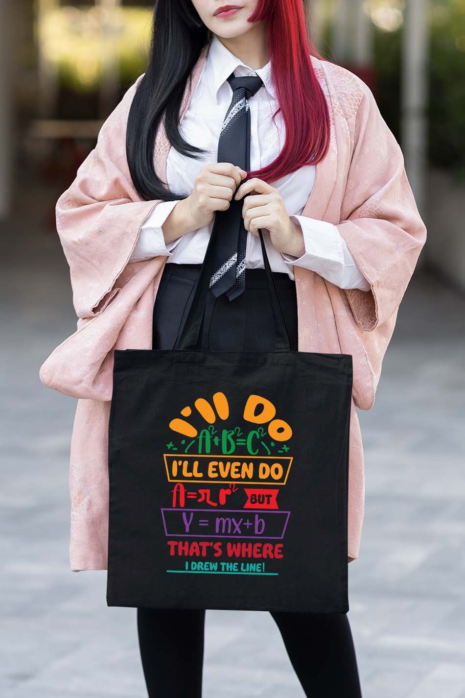 Math Teacher Tote Bag