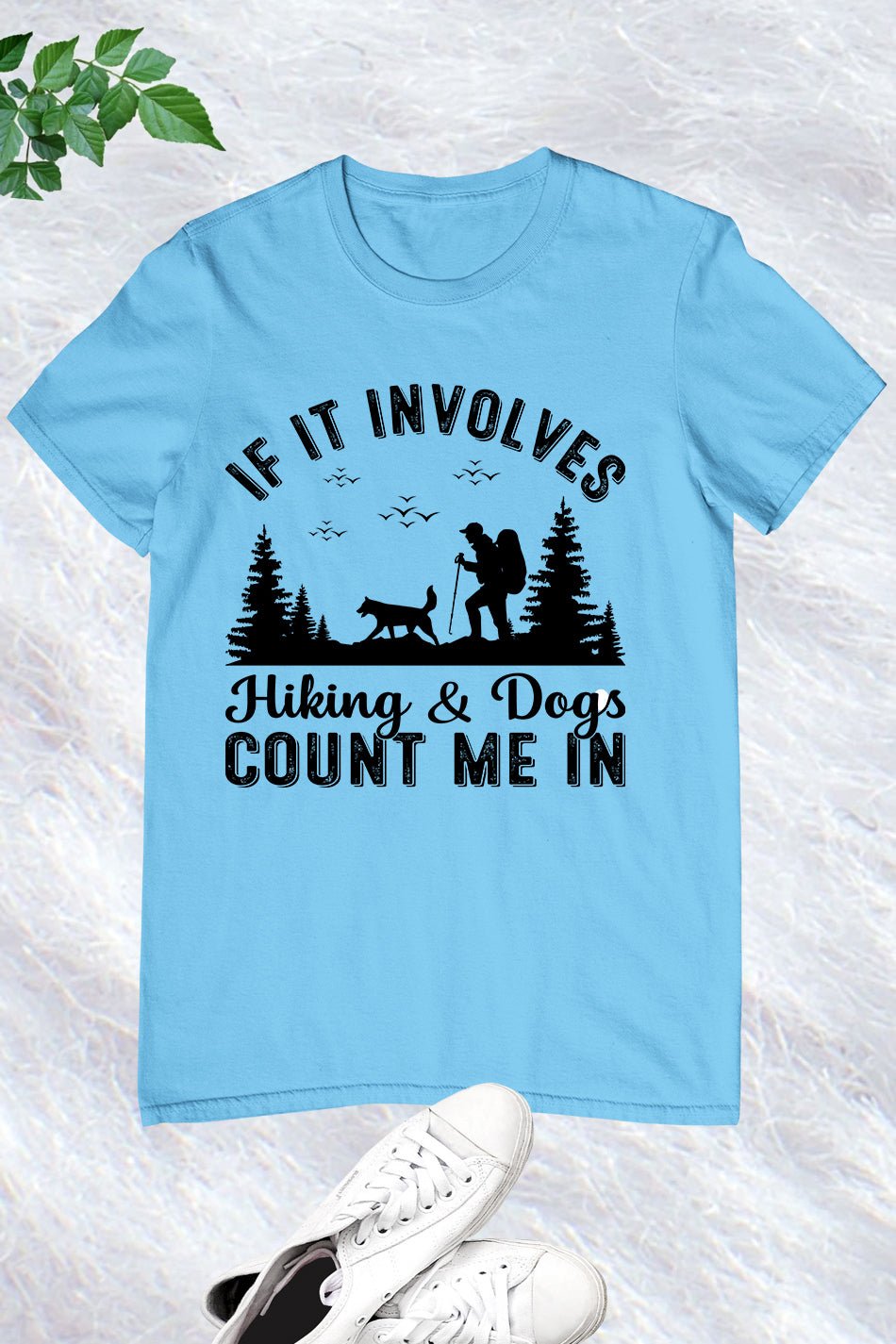 Hiking With Dogs T-shirt