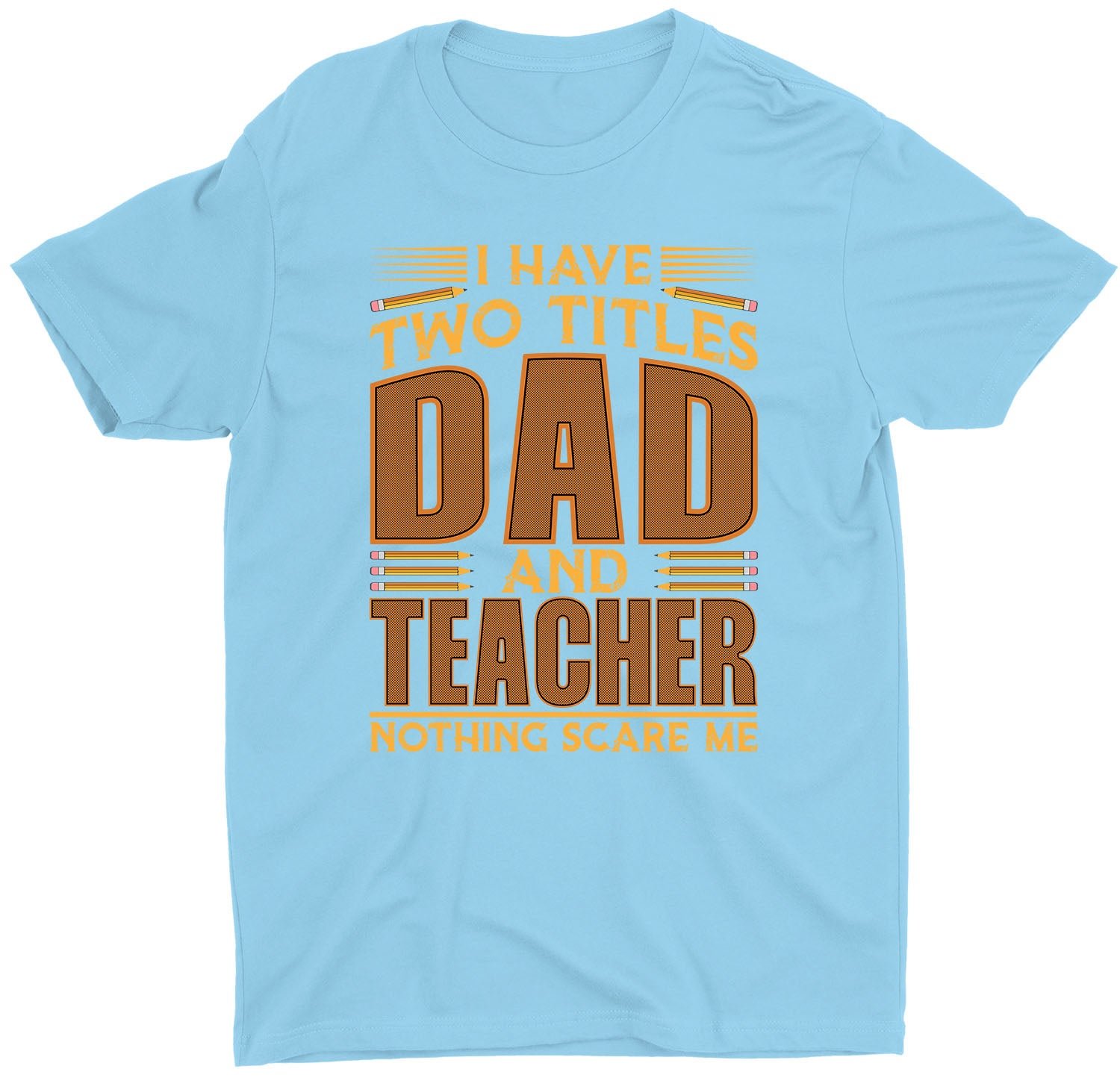 I Have Two Titles Dad & Teacher Custom Short Sleeve Father's Day Shirt - Image 4