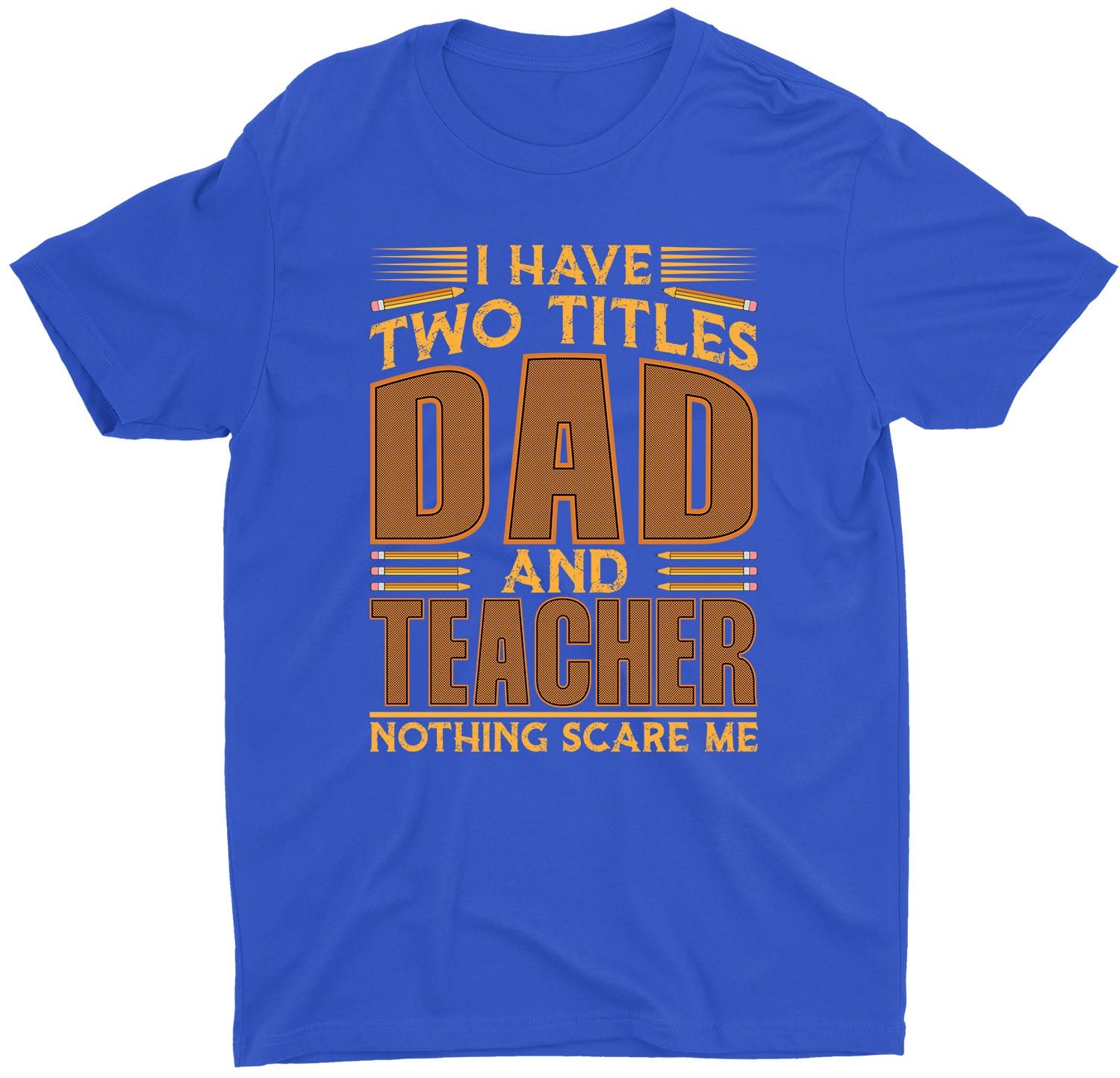 I Have Two Titles Dad & Teacher Custom Short Sleeve Father's Day Shirt - Image 3