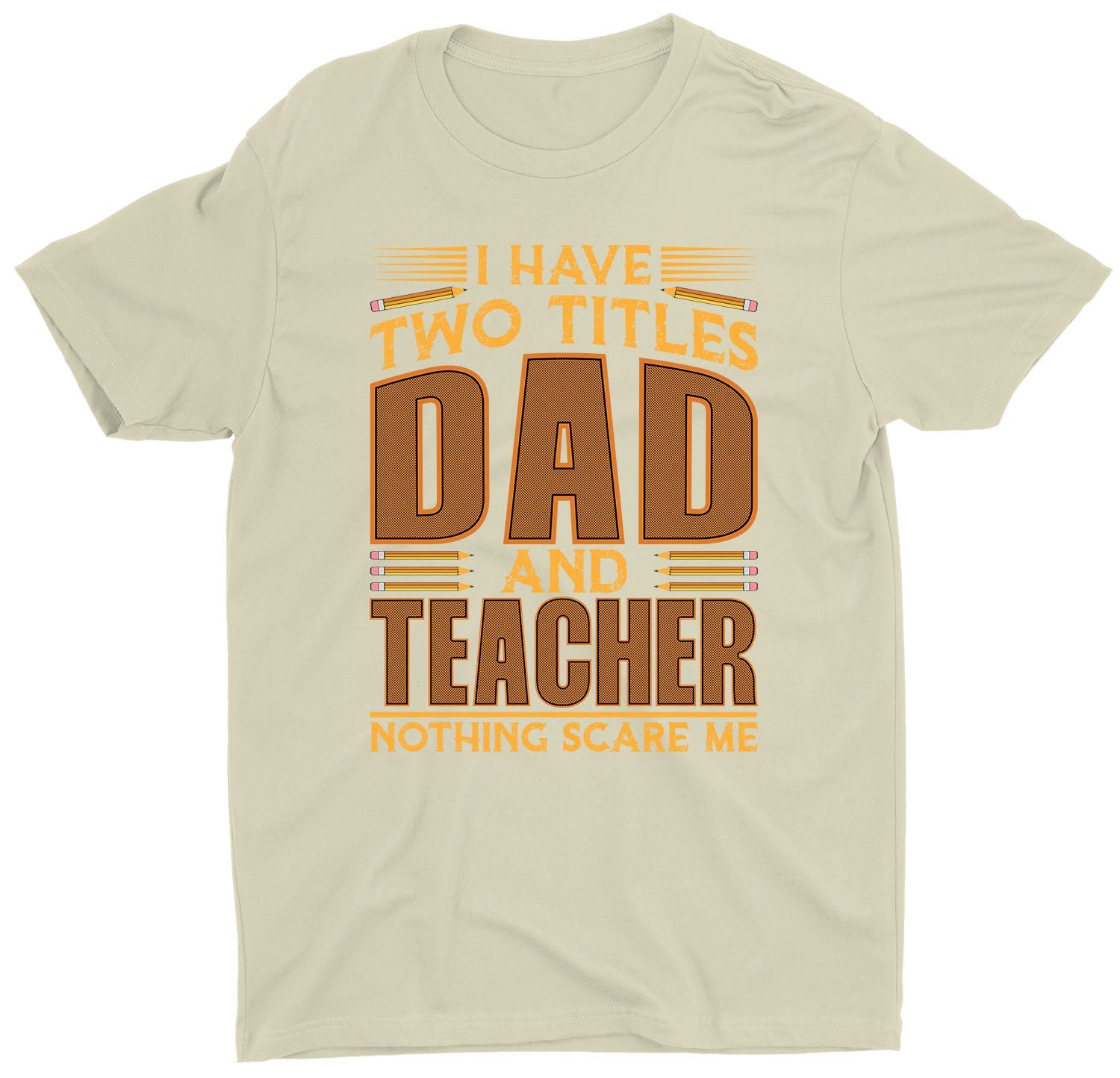 I Have Two Titles Dad & Teacher Custom Short Sleeve Father's Day Shirt - Image 6
