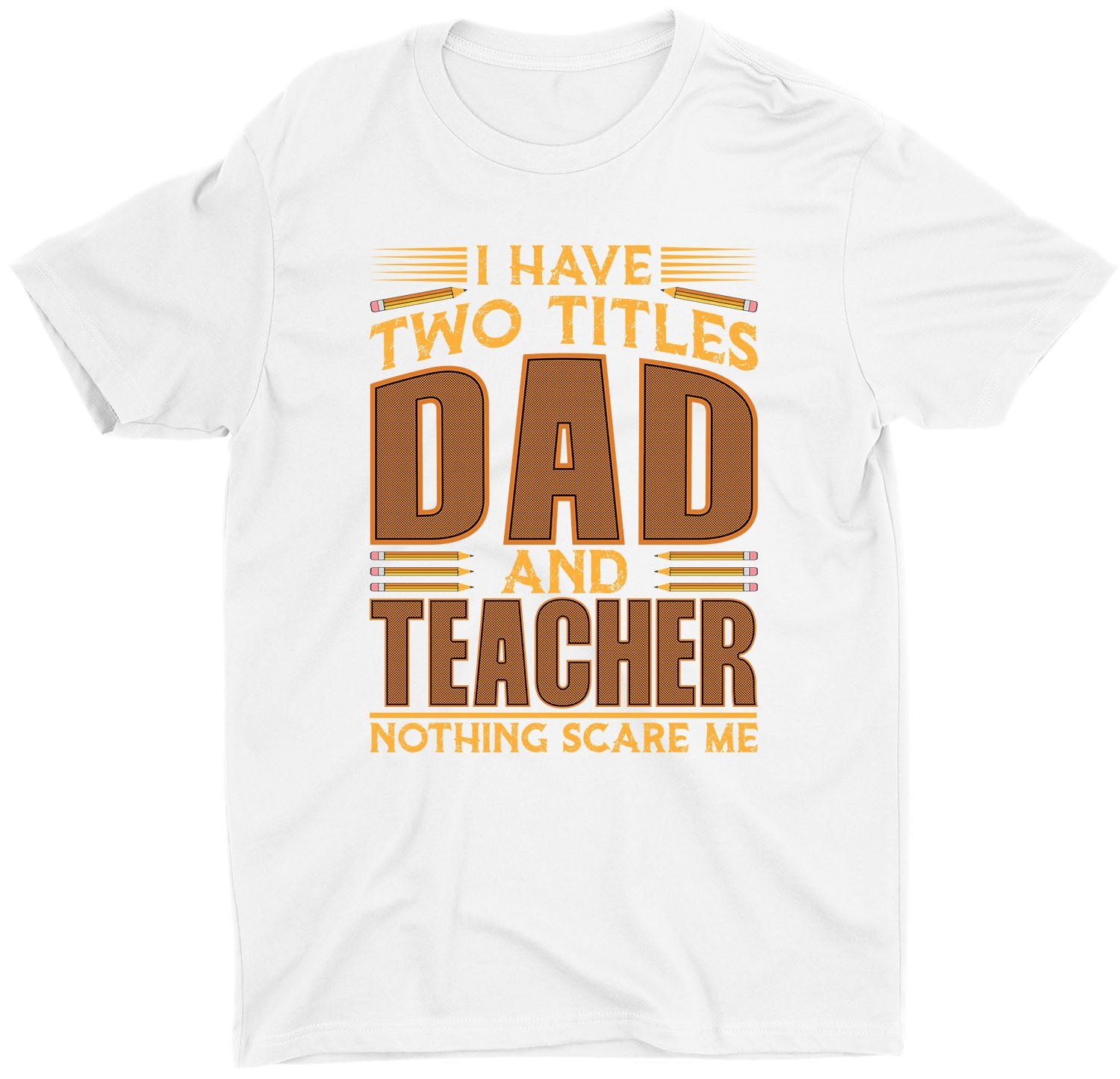 I Have Two Titles Dad & Teacher Custom Short Sleeve Father's Day Shirt - Image 7