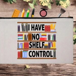 Book Lover Custom Teacher Appreciation Thank You Pouch Bag Pencil Case