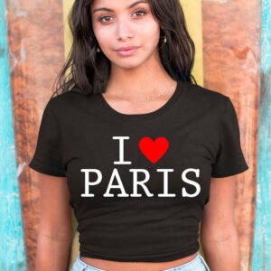 I Love Paris Baby Top