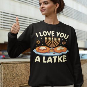 I Love You a Latke Hanukah Shirt