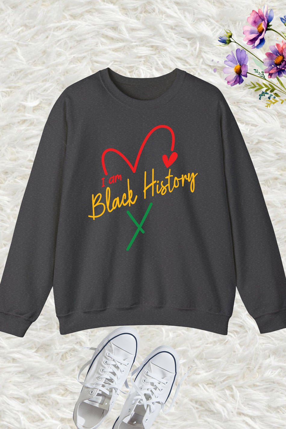 I am Black History Funny Sweatshirt - Image 4