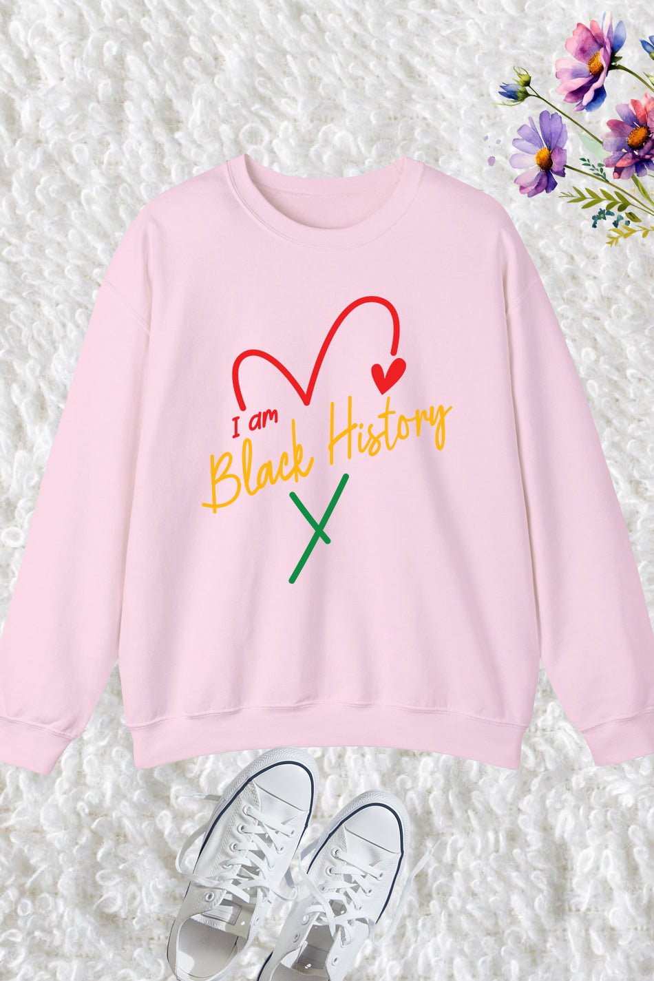 I am Black History Funny Sweatshirt - Image 2