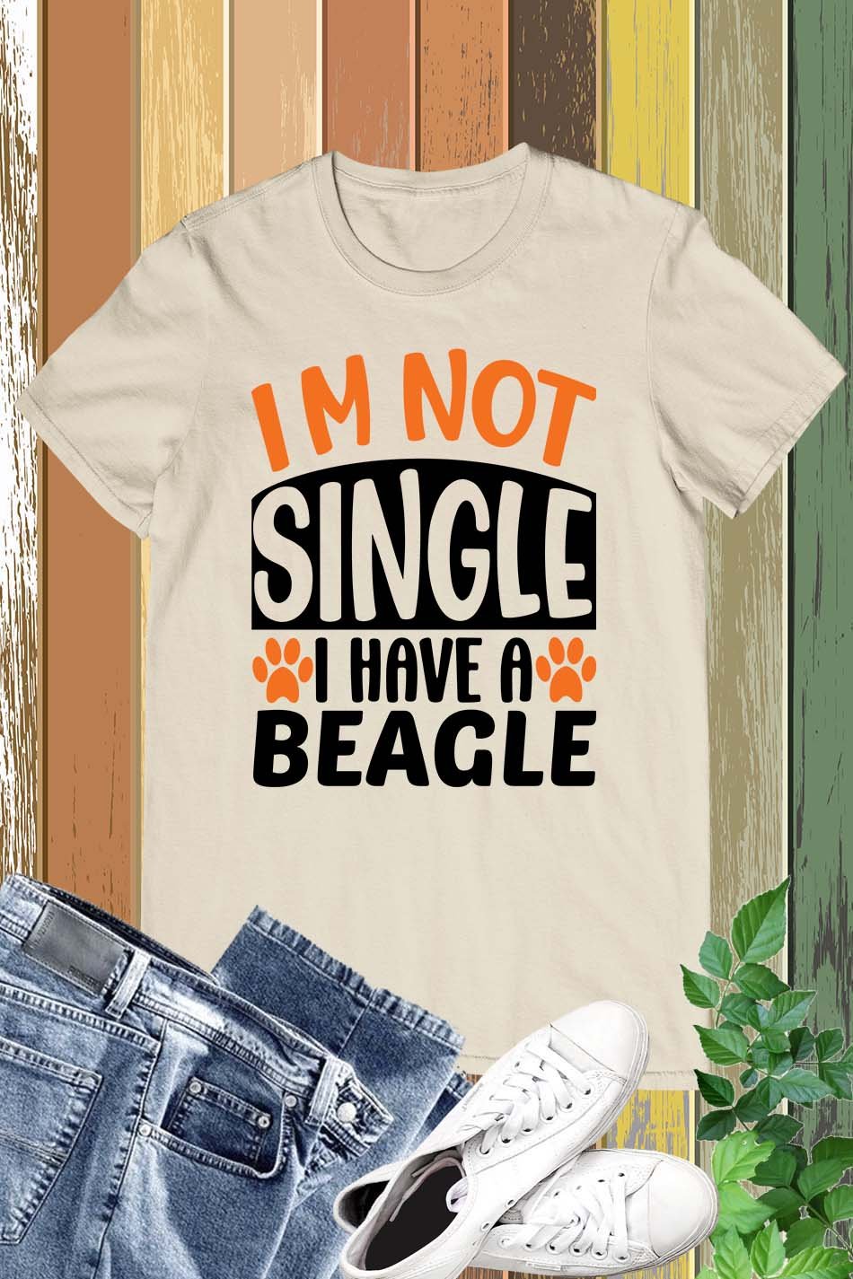 I'm Not Single I Have a Beagle Dog Shirt