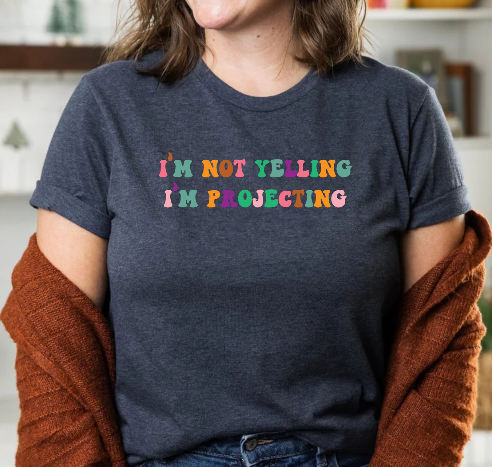 I'm Not Yelling I'm Projecting Theater Audition Actor Actress T-Shirts - Image 7