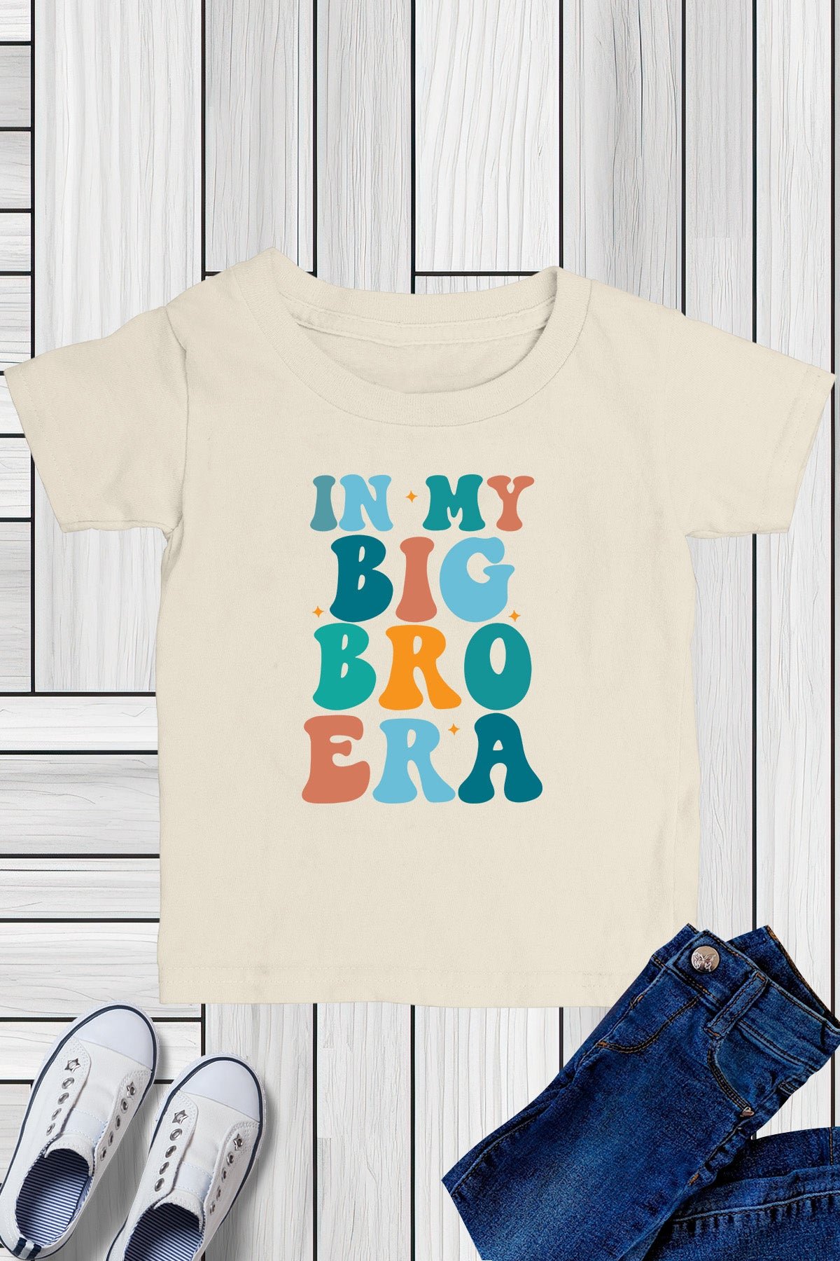 In My Big Bro Era Kids T Shirt - Image 2