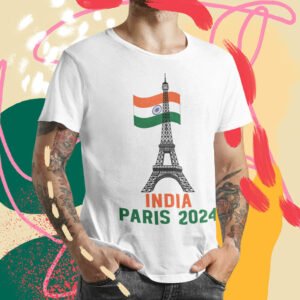 India Olympics Supporter Paris 2024 T Shirt