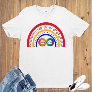 Infinite Love T Shirt Autism Awareness Gift Tees
