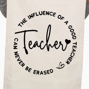 Christmas Teacher Appreciation Custom Thank You Kitchen Table Tea Towel