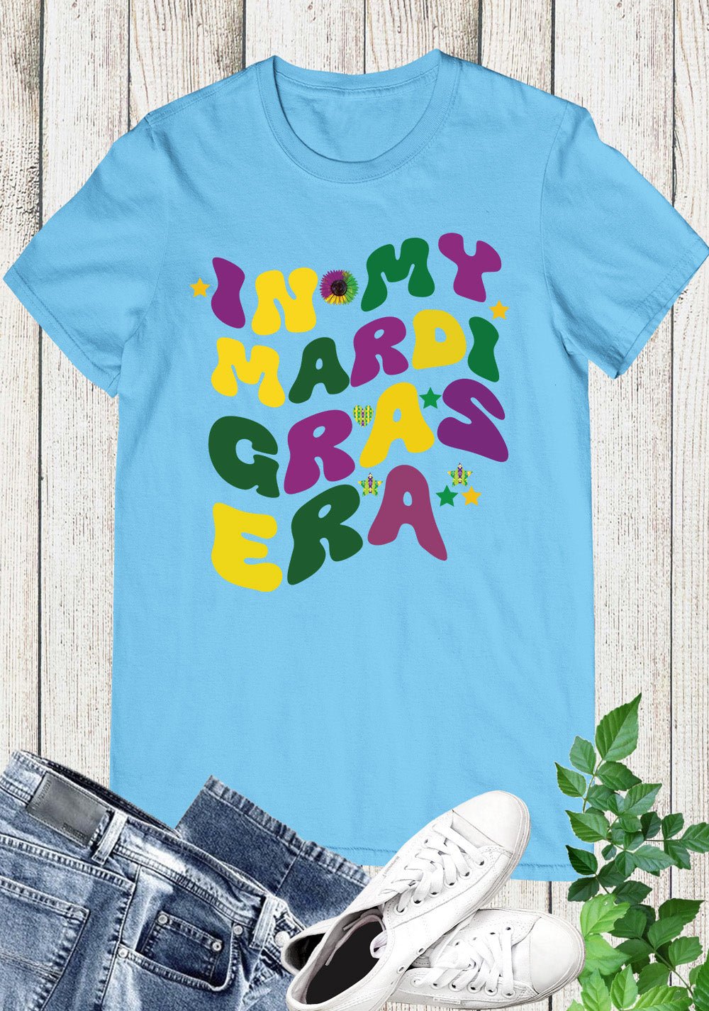 In my Mardi Gras Era Shirt - Image 5