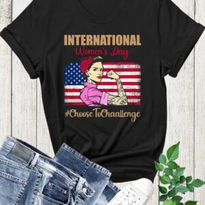 International Women's Day USA T Shirt