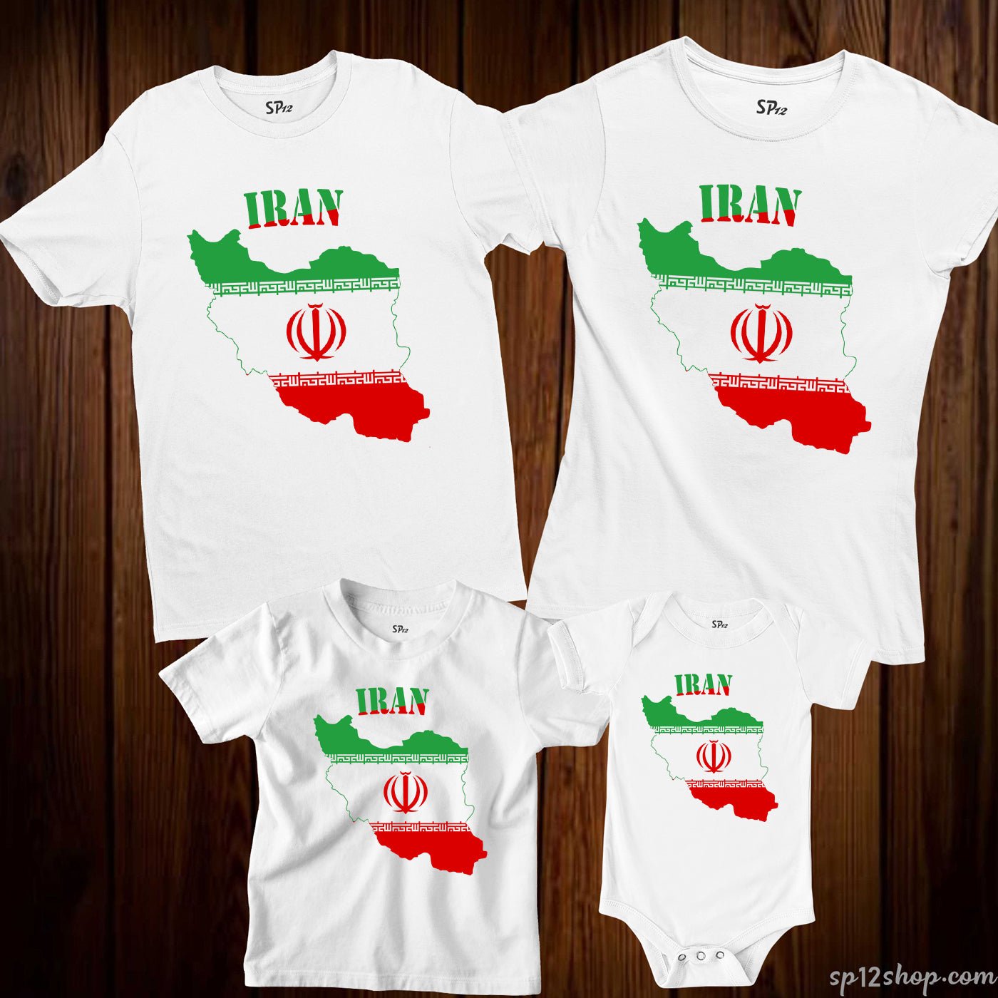 Iran Flag T Shirt Olympics FIFA World Cup Country Flag Tee Shirt