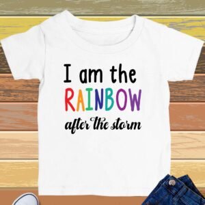 I'm the Rainbow After Storm Kids T Shirt