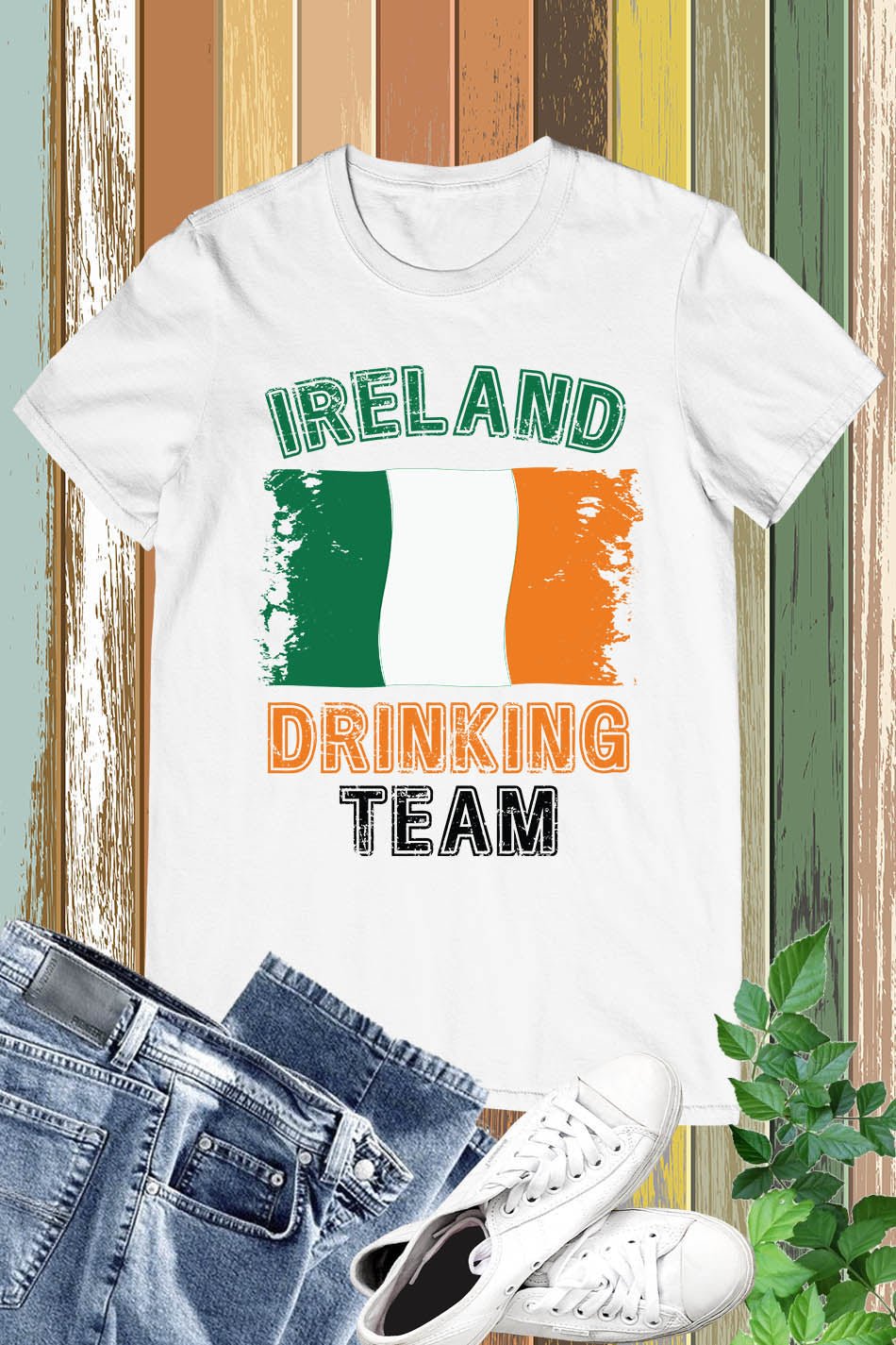 Ireland Drinking Team Funny T Shirt - Image 4
