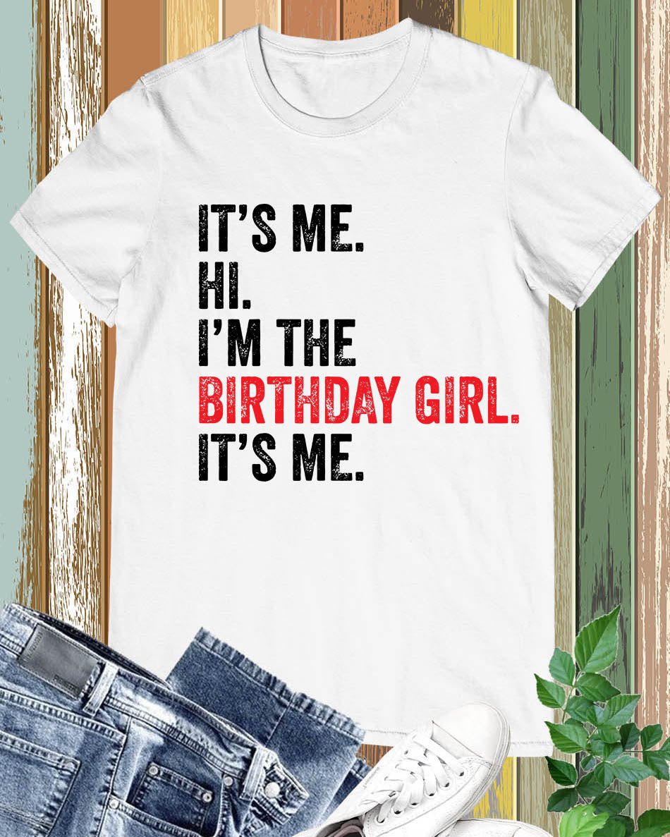 It's Me Hi, I'm The Birthday Girl Swiftie Retro T Shirt