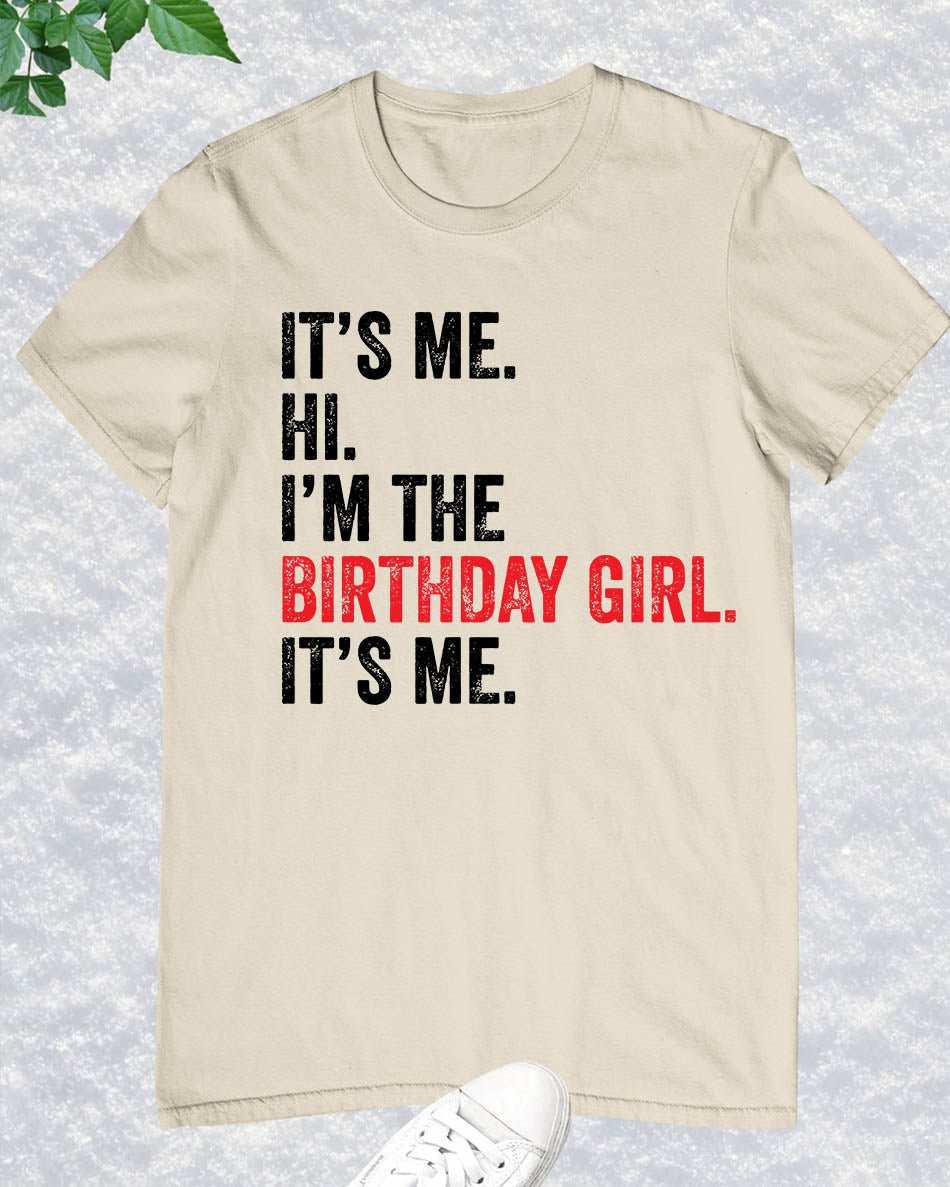 It's Me Hi, I'm The Birthday Girl Swiftie Retro T Shirt